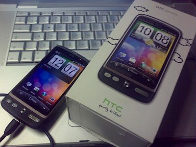 htc desire and android