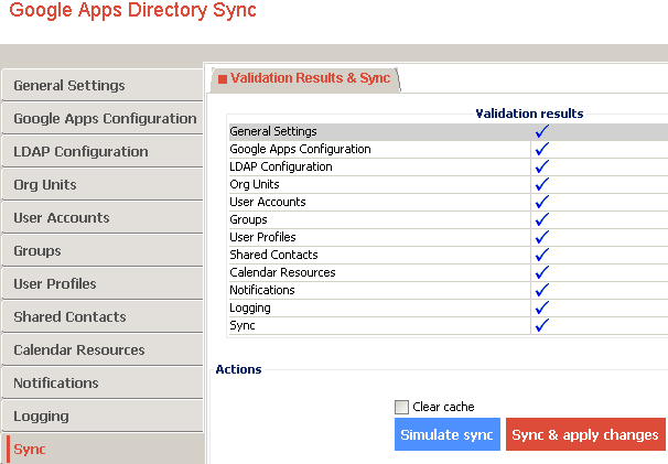 google apps directory sync