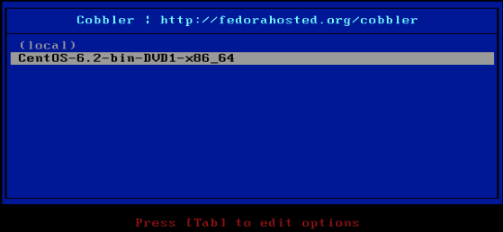 boot os from cobbler net pxe