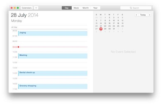Mac OS X 10.10 Yosemite